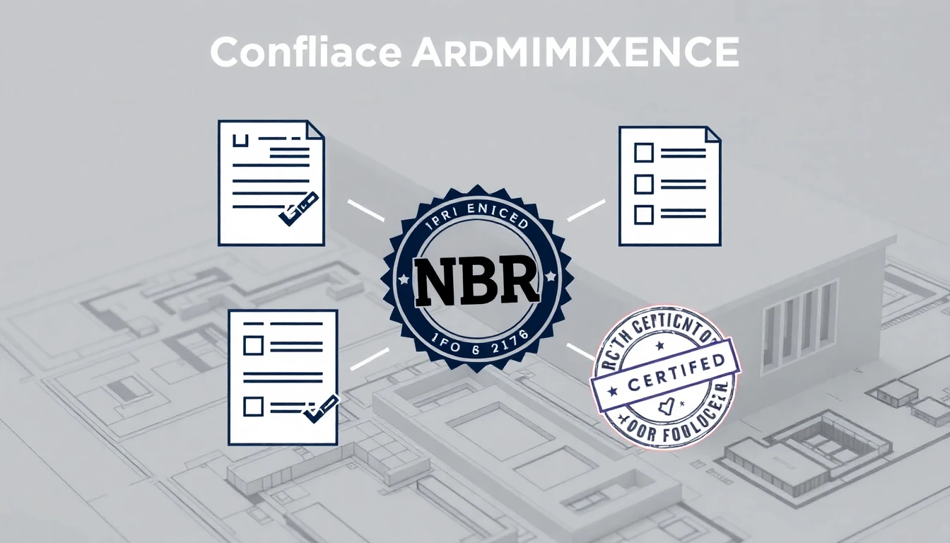 Avaliação de conformidade com normas NBR