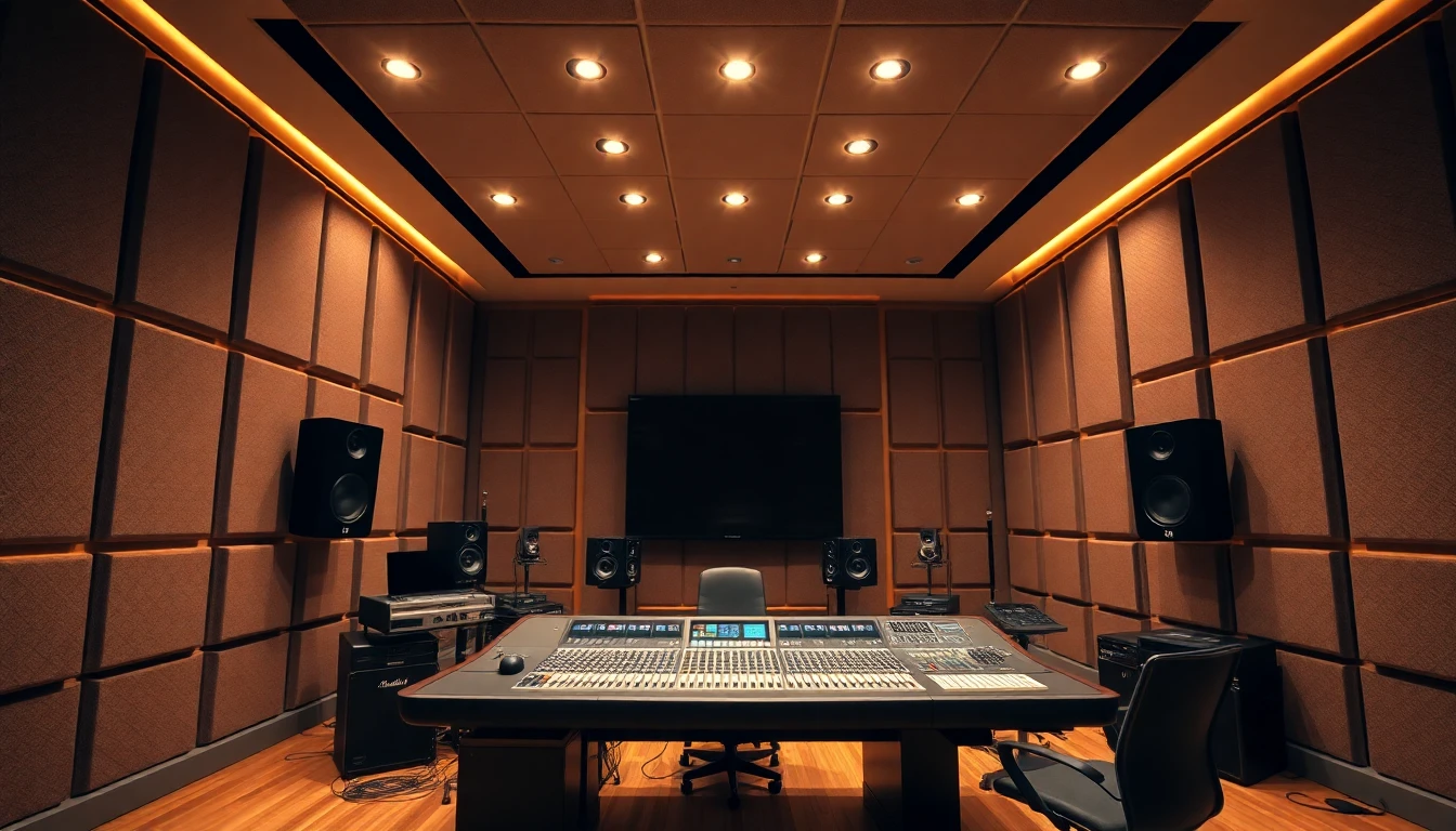 Estúdios de gravação